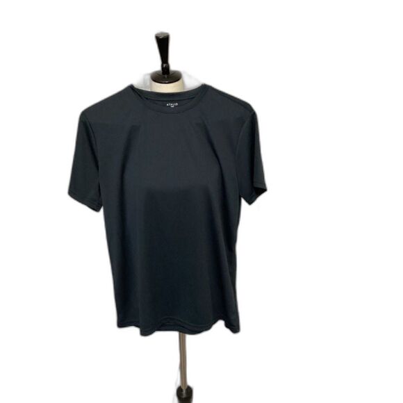 Athlio T-Shirt Men’s Size Medium Color Black 100% Polyester - Picture 6 of 8